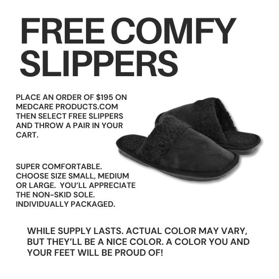 Free Comfy Slipper With $195+ Order